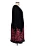 Ronni Nicole 100% Polyester Paisley Black Cocktail Dress Size 12 - photo 4