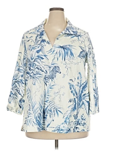 Tuckernuck 3/4 Sleeve Button-Down Shirt (view 1)