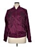 Torrid Graphic Burgundy Track Jacket Size 1X Plus (1) - photo 1