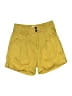 BKE Solid Yellow Shorts Size S - photo 1
