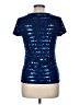 Ann Taylor Blue Short Sleeve Top Size M - photo 2