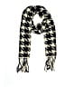 Kate Spade New York 100% Wool Houndstooth Ivory Scarf One size - photo 1
