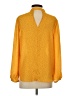Neiman Marcus Yellow Long Sleeve Blouse Size S - photo 2