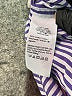 J.Crew Collection 100% Cotton Stripes Purple Blue Long Sleeve Button-Down Shirt Size L (estimated) - photo 8