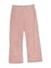 Crewcuts Solid Pink Casual Pants Size 8 - photo 1