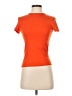 Zara Color Block Orange Short Sleeve Turtleneck Size S - photo 1