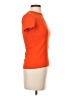 Zara Color Block Orange Short Sleeve Turtleneck Size S - photo 4