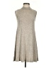 Acemi Metallic Gray Casual Dress Size S - photo 1