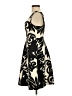 Tracy Reese 100% Polyester Graphic Black Cocktail Dress Size 0 - photo 5