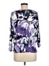 Chico's Purple 3/4 Sleeve Top Size Med (1) - photo 2