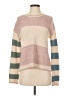 Hem & Thread Color Block Pink Pullover Sweater Size S - photo 1