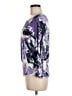 Chico's Purple 3/4 Sleeve Top Size Med (1) - photo 5