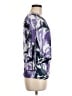 Chico's Purple 3/4 Sleeve Top Size Med (1) - photo 4