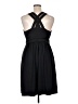Soma Solid Black Cocktail Dress Size XL - photo 2