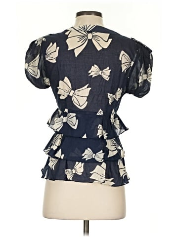 Nanette Lepore Short Sleeve Blouse (view 2)