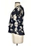 Nanette Lepore Blue Short Sleeve Blouse Size 4 - photo 5