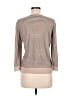 August Silk Tan Cardigan Size M - photo 2
