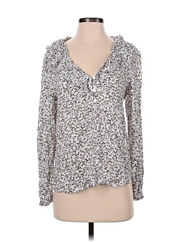 Ann Taylor LOFT Long Sleeve Blouse (view 1)