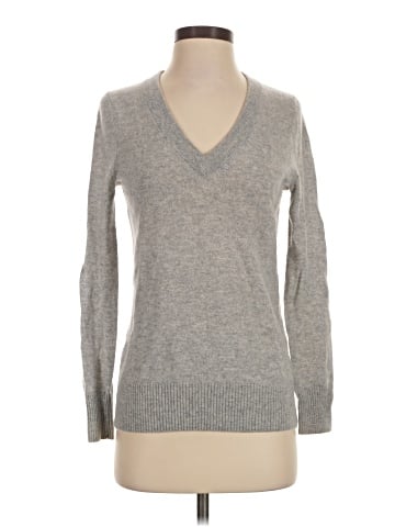 Aqua Cashmere Pullover Sweater (view 1)
