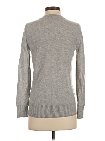 Aqua Cashmere Pullover Sweater (view 2)