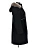 MICHAEL Michael Kors 100% Wool Black Wool Coat Size 10 - photo 4
