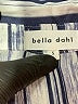 Bella Dahl 100% Rayon Stripes Blue Long Sleeve Blouse Size S - photo 7