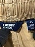 Lands' End Solid Gold Khaki Shorts Size 10 - 12 - photo 3