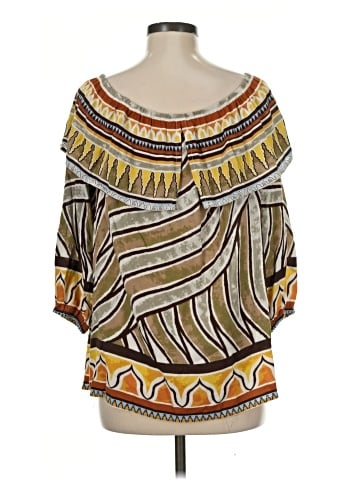 Chico's 3/4 Sleeve Blouse (view 2)