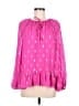 Lilly Pulitzer Pink Long Sleeve Blouse Size M - photo 1
