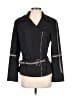 Balmain 100% Polyester Black Belted Windbreaker Size EU (FR) 40 / US 8 - photo 1