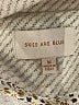 Skies Are Blue Tweed Ivory Blazer Size M - photo 6