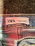 Zara Stripes Blue Jeans Size 4 - photo 4