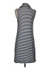 Dolan Stripes Gray Casual Dress Size S - photo 2