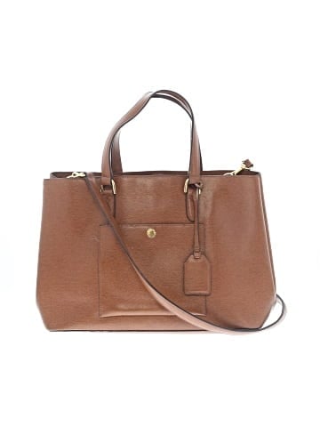 Lauren by Ralph Lauren Leather Satchel (view 1)
