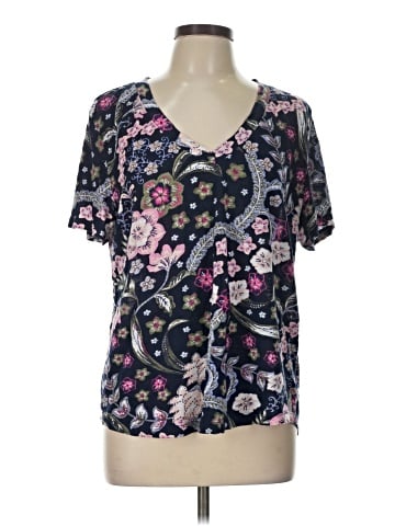 Ann Taylor LOFT Short Sleeve T-Shirt (view 1)