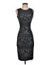 St. John Gray Cocktail Dress Size 0 - photo 1