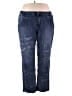 Denim 24/7 Stars Blue Jeans Size 24w - photo 1