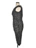 Chaps Polka Dots Black Cocktail Dress Size XL - photo 5