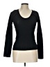 Scala Black Long Sleeve Top Size L - photo 1