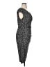 Chaps Polka Dots Black Cocktail Dress Size XL - photo 4