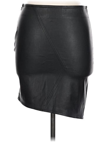 BA&SH Faux Leather Skirt (view 2)