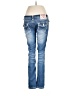 True Religion 100% Cotton Hearts Blue Jeans Size 30 waist - photo 2