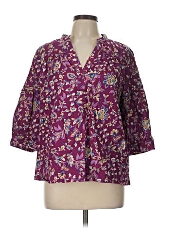 J.Jill 3/4 Sleeve Blouse (view 1)