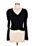 FRAME Black Long Sleeve Top Size M - photo 1