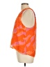 Ramy Brook 100% Viscose Orange Sleeveless Blouse Size L - photo 5