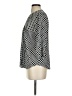 212 Collection Polka Dots Black 3/4 Sleeve Button-Down Shirt Size S - photo 5