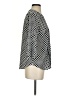 212 Collection Polka Dots Black 3/4 Sleeve Button-Down Shirt Size S - photo 4