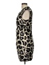 Tibi 100% Acetate Animal Print Brown Cocktail Dress Size 12 - photo 5