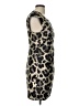 Tibi 100% Acetate Animal Print Brown Cocktail Dress Size 12 - photo 4
