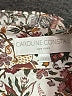 Caroline Constas 100% Cotton Paisley Ivory Long Sleeve Blouse Size M - photo 7